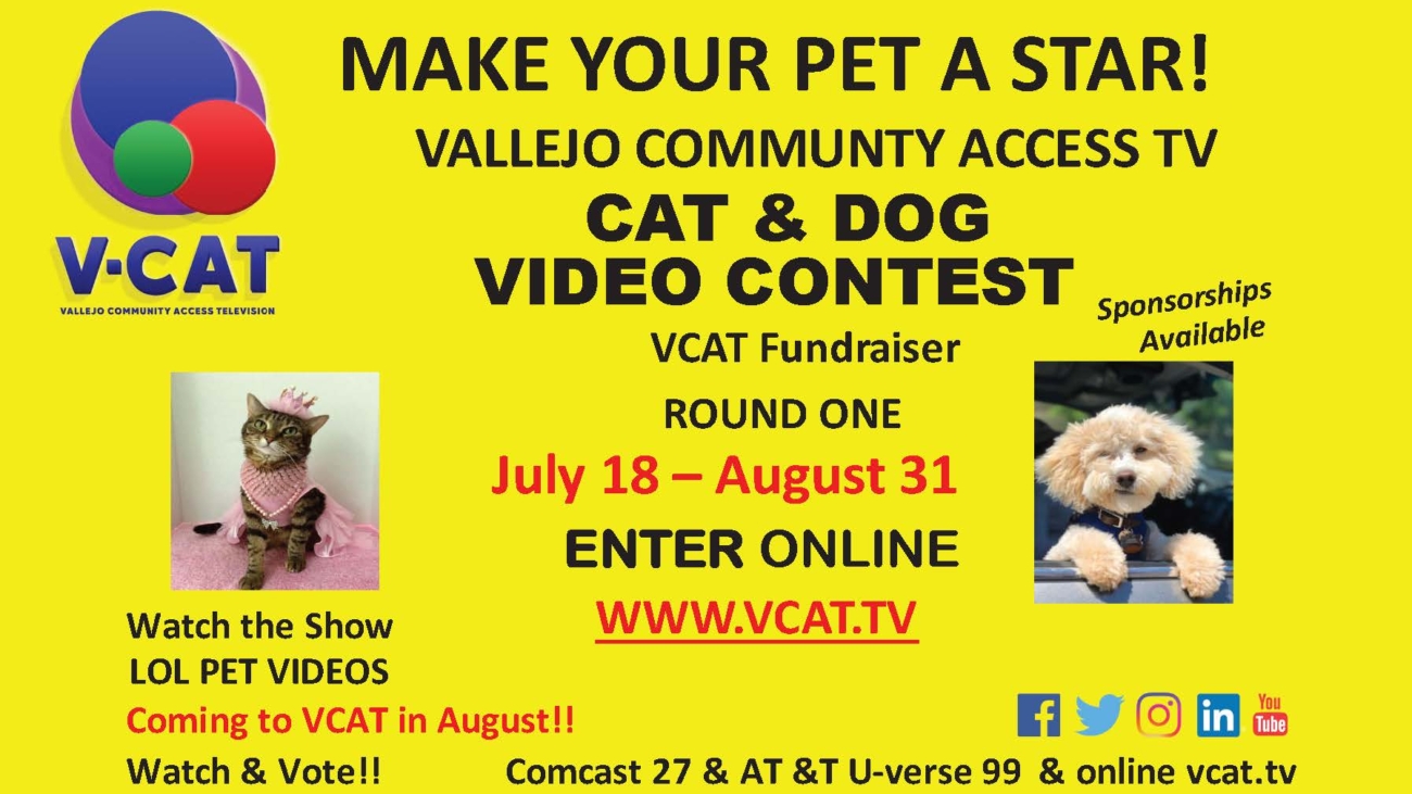 Contest Postcard - Vallejo Community Acess Television