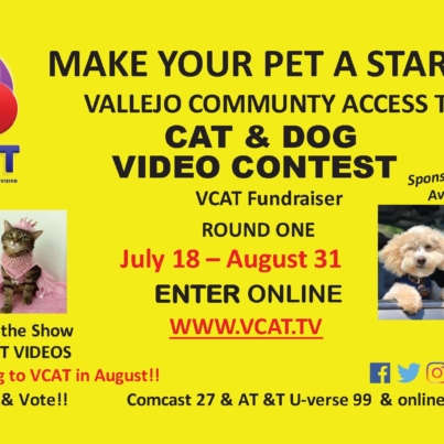 Contest Postcard - Vallejo Community Acess Television