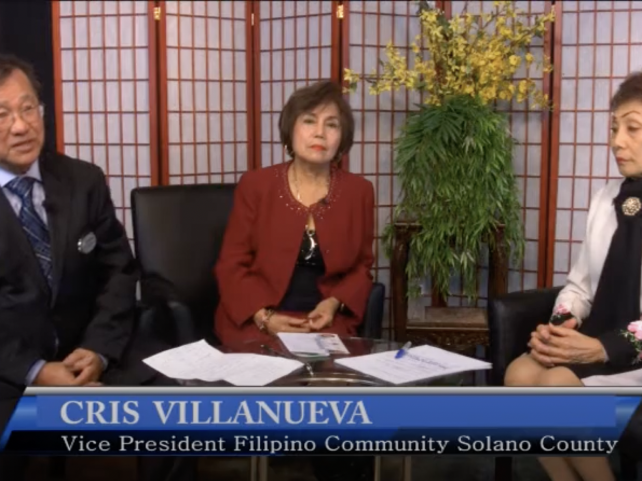 Community Forum with Guests, Norma Placido & Cris Villanueva - Vallejo Community Access Television