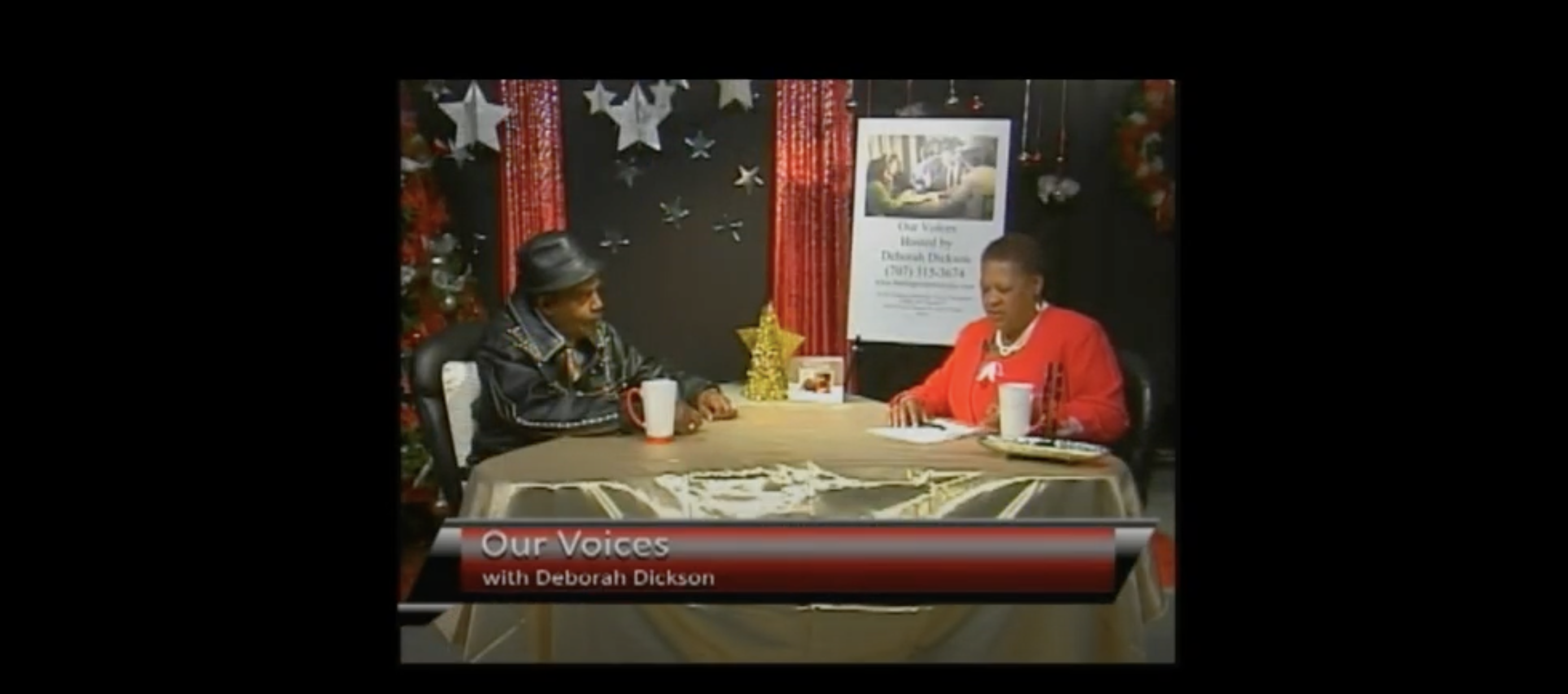 Our Voices Host Debora Dickon & Guest John Turk