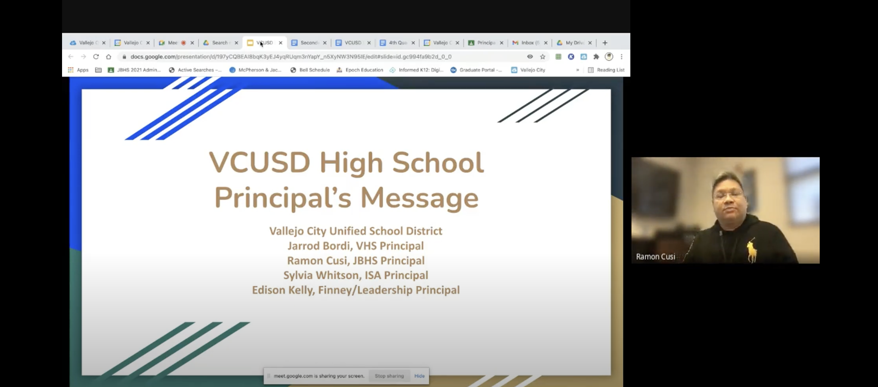 's Corner Zoom Meeting
